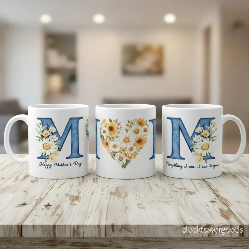 Personlig Mugg – MOM | Mors dag Present - Bild 3