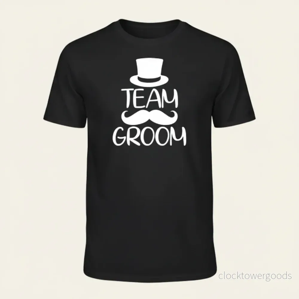 Team Groom T-shirt – Svensexa - Bild 3
