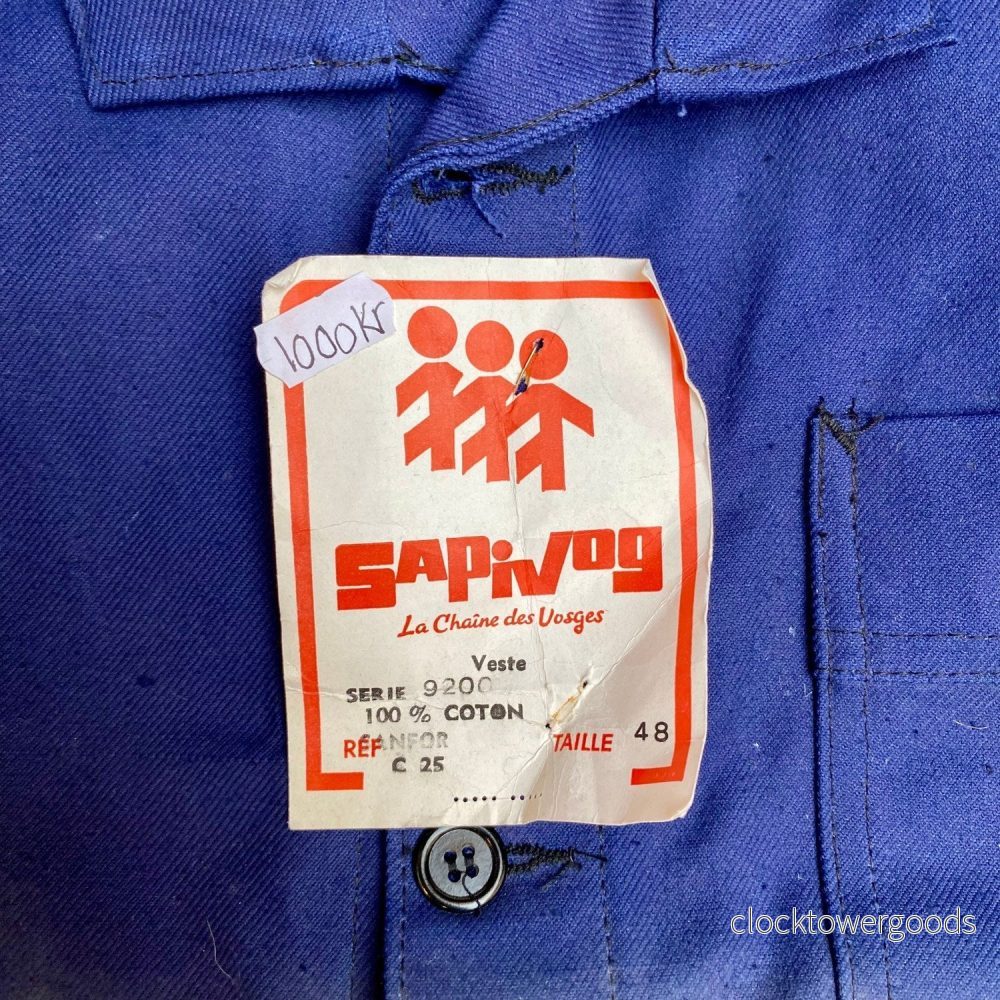 Vintage French Work Jacket – Sapivog – Size 48 - Bild 2