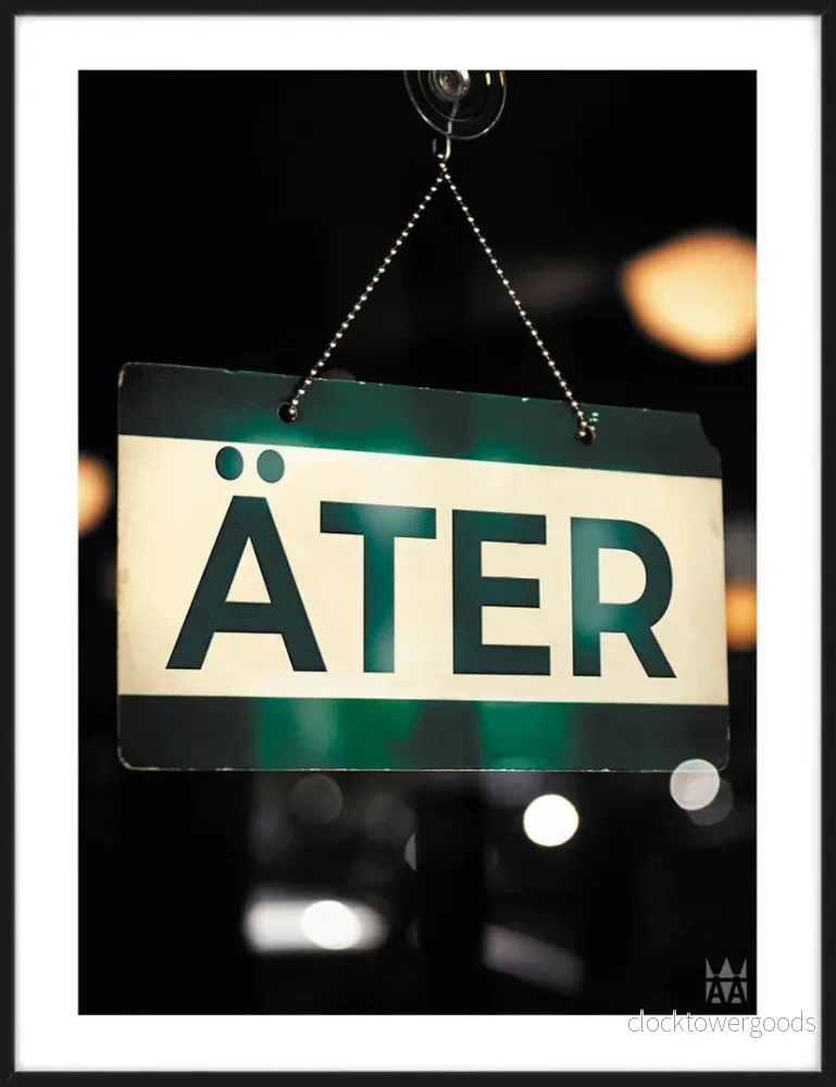 Äter Poster