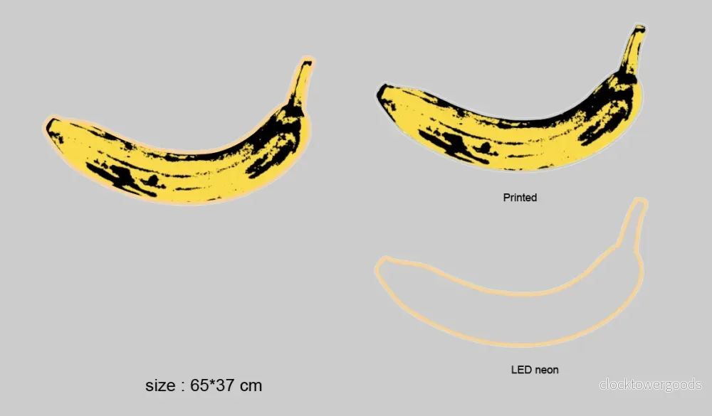 "BANAN" LED NEONSKYLT - Bild 2