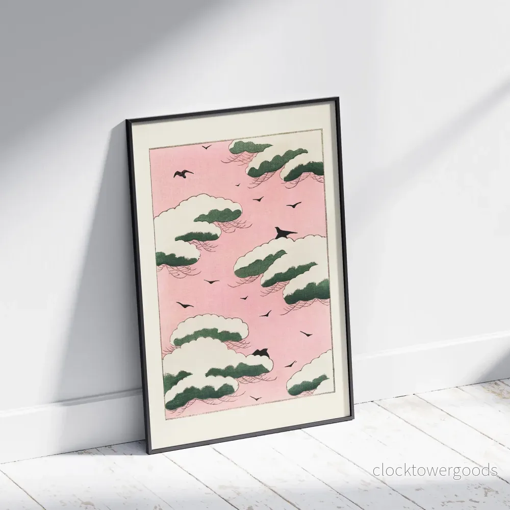 Japansk Rosa Himmel poster - Bild 2