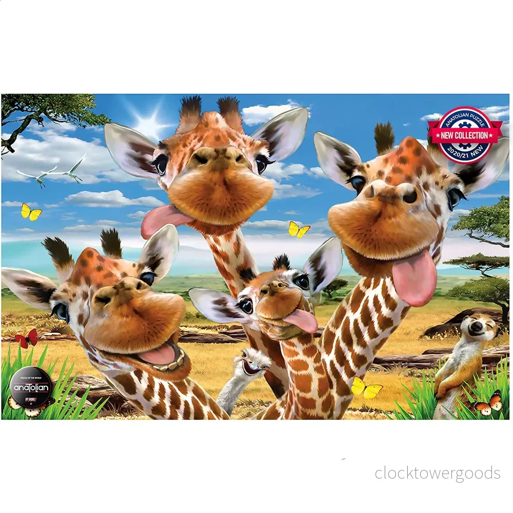 Giraffselfie Giraffselfie