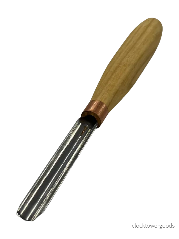 Träsniderijärn 80x10 mm – rak skölp K9/10