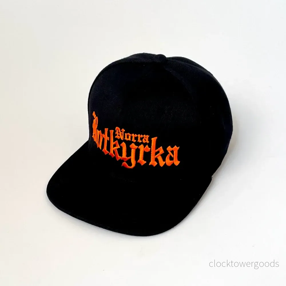 Norra Botkyrka Snapback – Blk/Orange