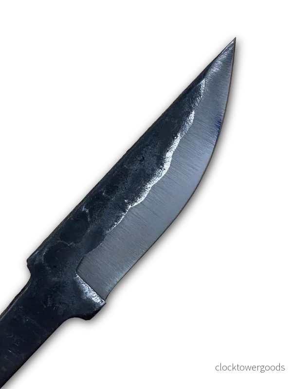 62 mm knivblad med hammarfinish