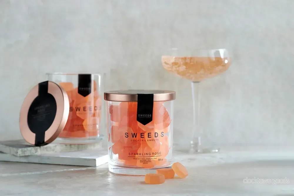 Sweeds, Sparkling Rose - 300 g, Vingummi - Bild 3