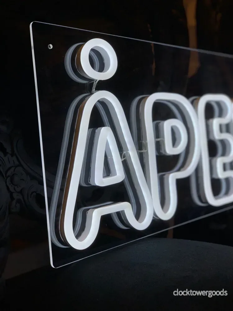 "ÅPENT" LED NEONSKYLT. Välj önskad färg. - Bild 3