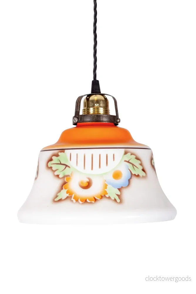 Kökslampa målat glas - Bild 2