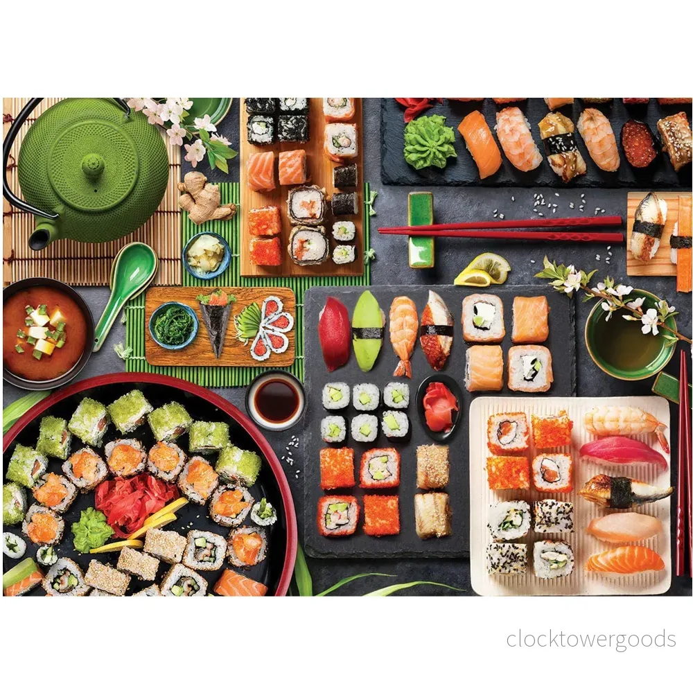 Ett sushibord