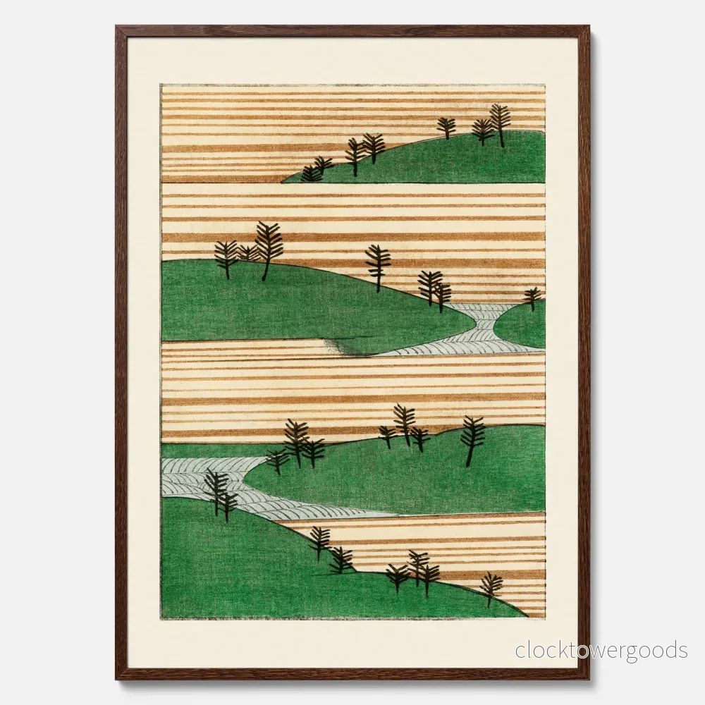 Japanskt Landskap poster - Bild 3