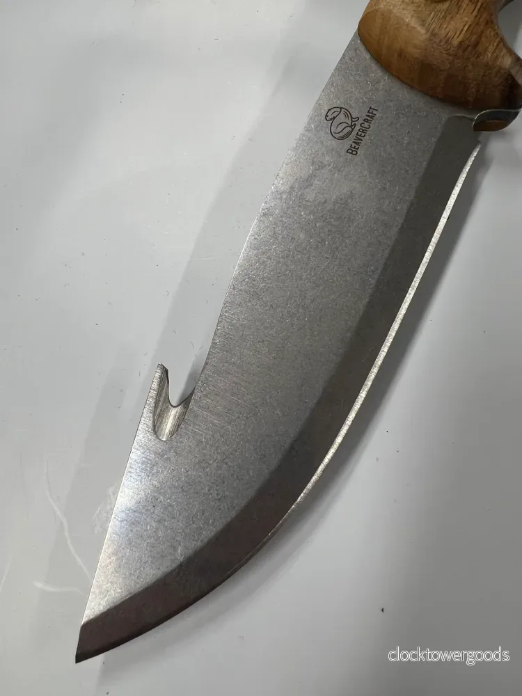 Jaktkniv med buköppnare GTK1 med läderslida - Bild 3