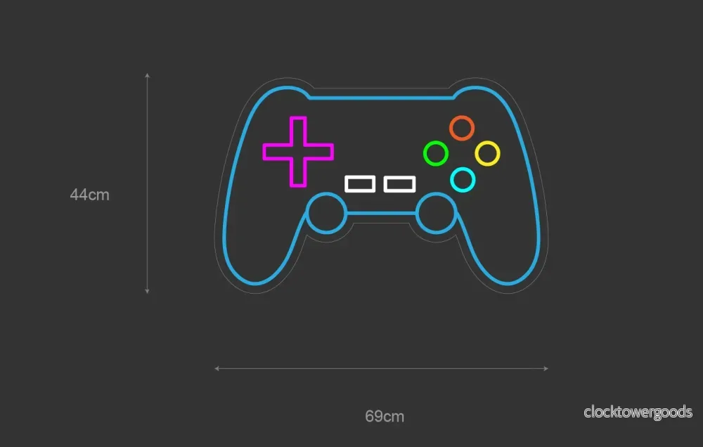 "GAMING" Led neonskylt. - Bild 3