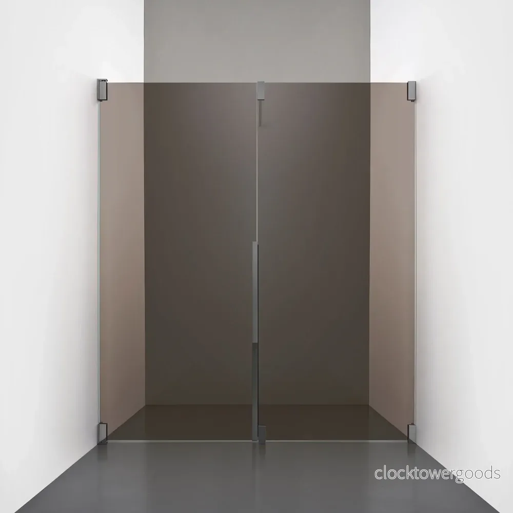 ROOH R2 Duschnisch Dörr + Vägg – Bruntonat glas - Bild 3