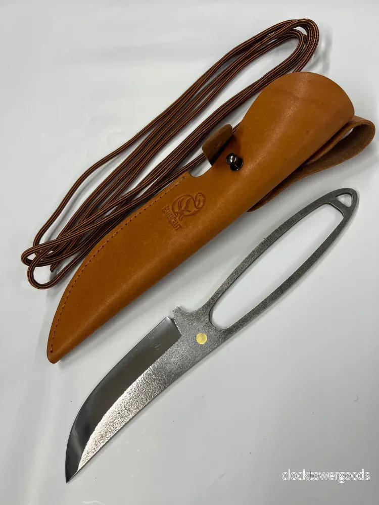 Skelettkniv SNK1 med läderslida - Bild 2