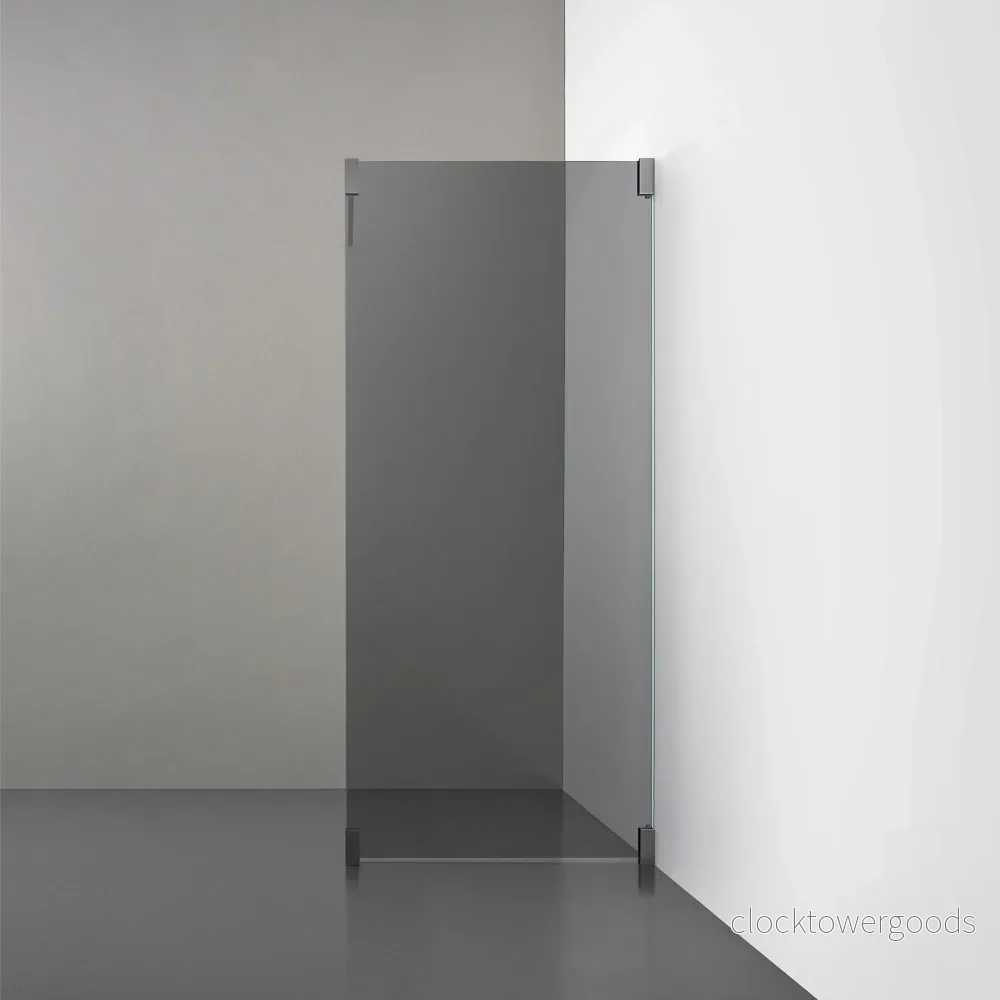 ROOH R2 Duschvägg Fast vägg – Röktonat glas - Bild 3