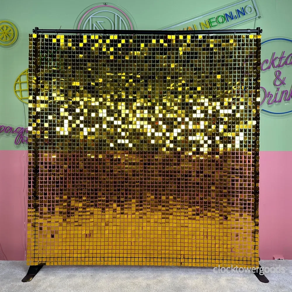 Shimmer wall "Guld" 36 delar