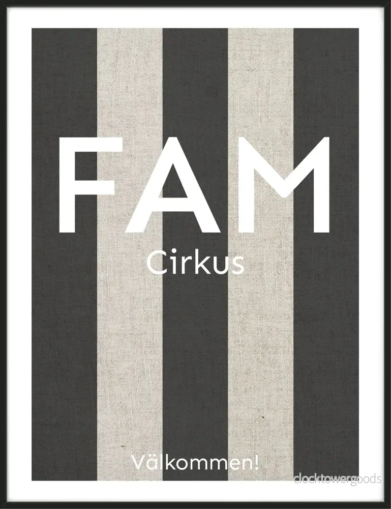 Randig – Personlig Poster
