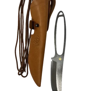 Skelettkniv SNK1 med läderslida