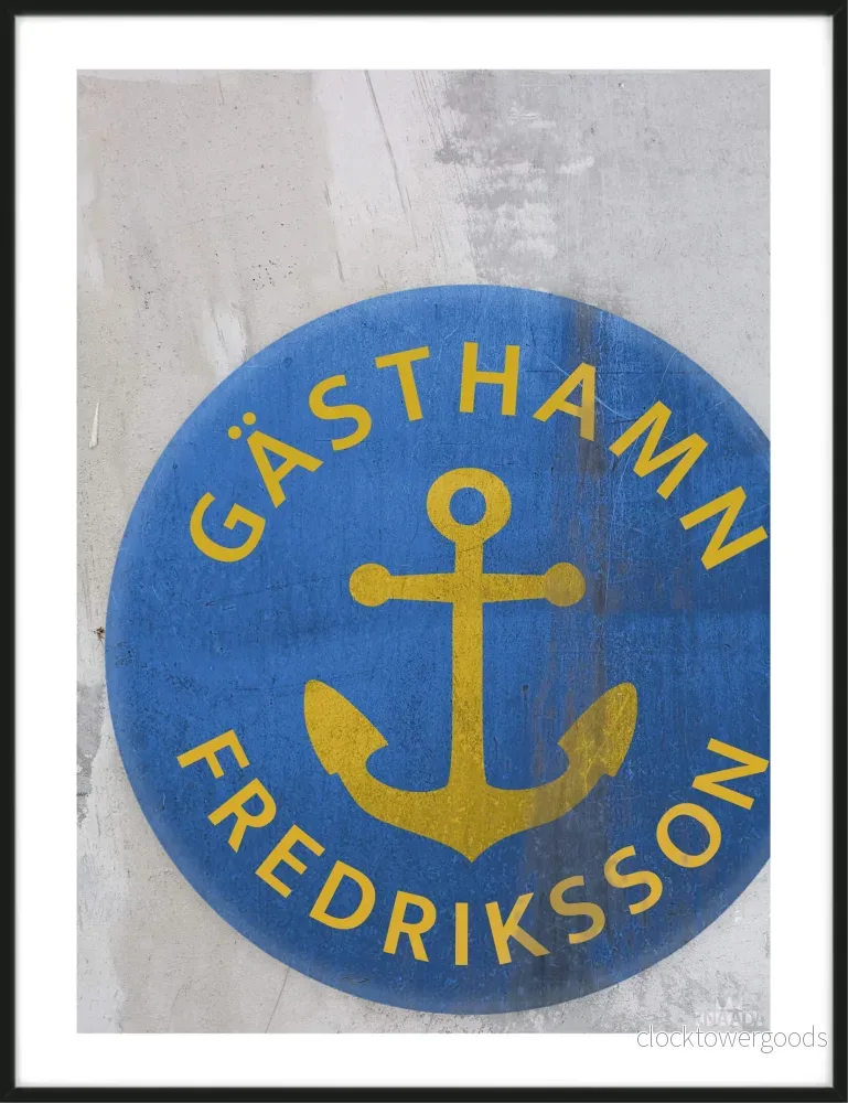 Gästhamn – Personlig Poster