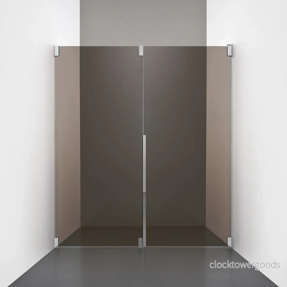 ROOH R2 Duschnisch Dörr + Vägg – Bruntonat glas - Bild 2