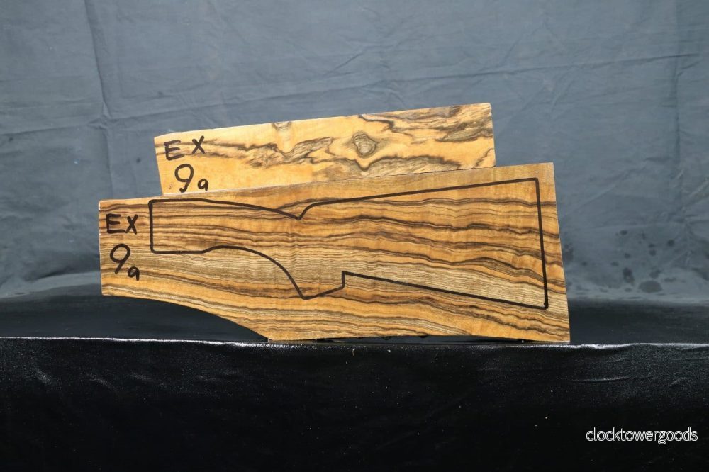 Kolvämne för hagelgevär i turkisk valnöt, grad Exhibition EX9 - Bild 2