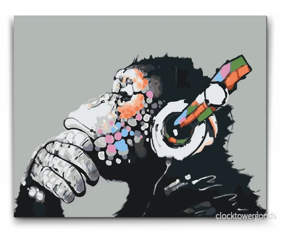 DJ MONKEY – Banksy DJ MONKEY – Banksy
