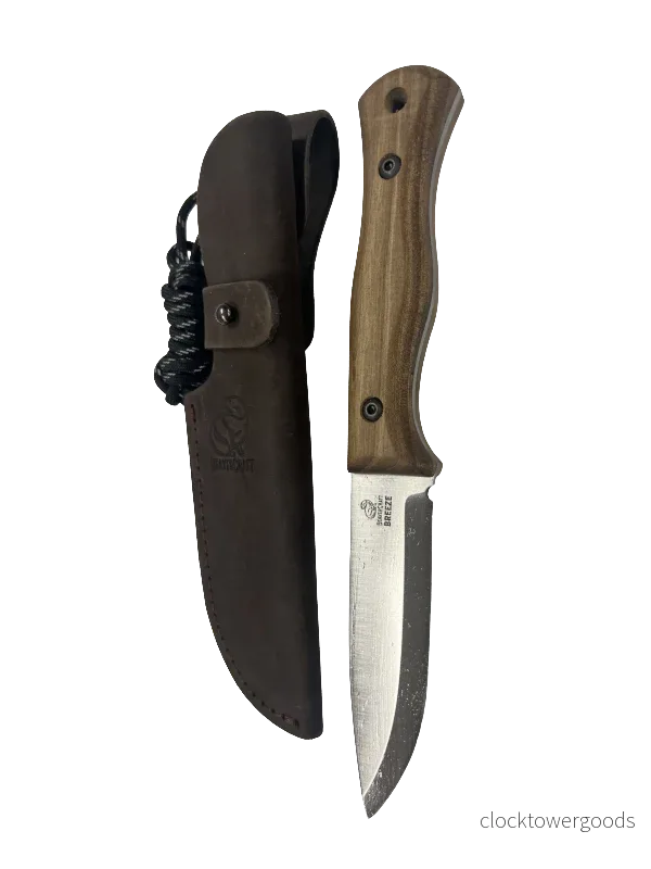 Bushcraftkniv BSH6 med läderslida Bushcraftkniv BSH6 med läderslida