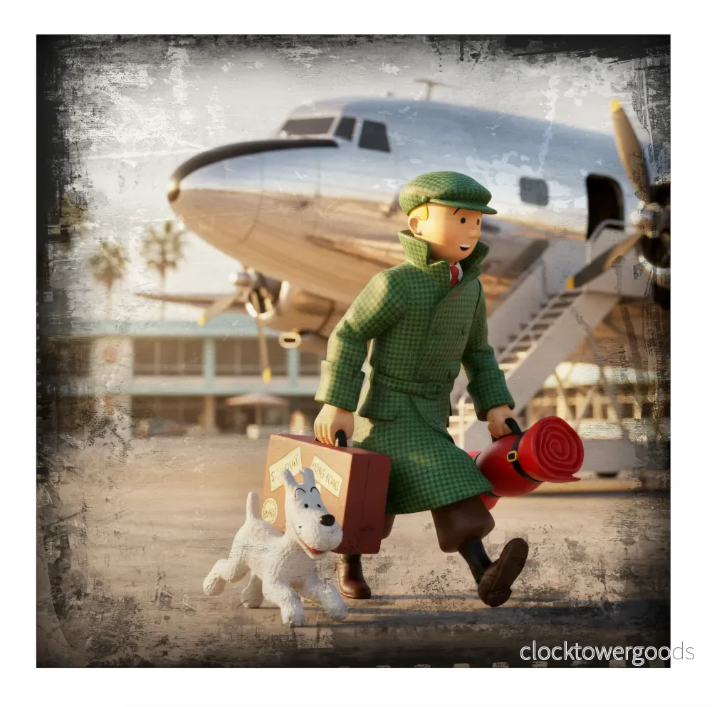 Tintin Arrives
