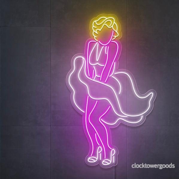 "Marilyn Monroe" Led neonskylt - Bild 2