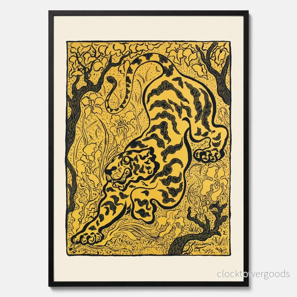 Tiger i djungeln poster - Bild 3