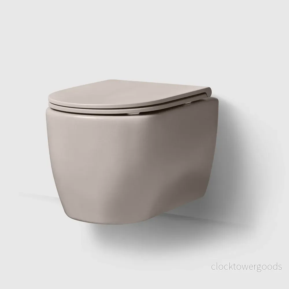 Haven WC/2 Vägghängd toalett. Matt Sand. Haven WC/2 Vägghängd toalett. Matt Sand.