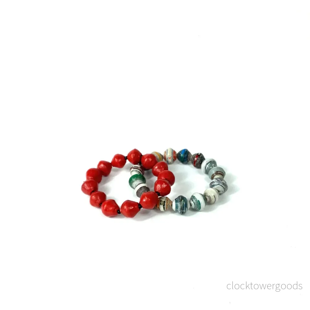 KAZURI "Röd" Armband - Bild 2