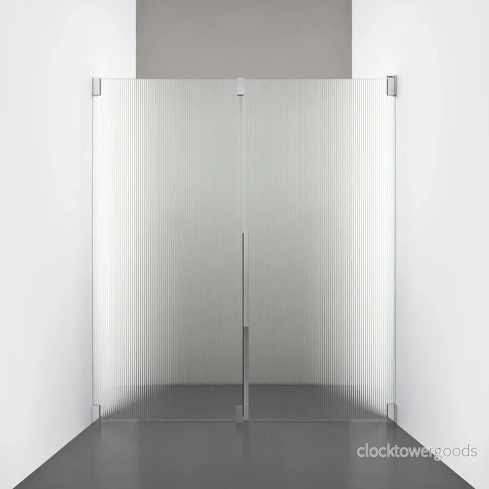 ROOH R2 Duschnisch Dörr + Vägg – Räfflat glas - Bild 2