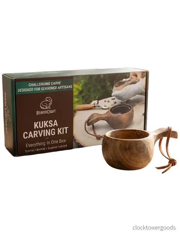 Träsnideriset DIY07, kåsa (kuksa)