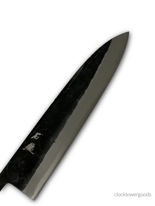 Kurouchi Gyuto 210 Blue 2 japanskt handsmidet knivblad Kurouchi Gyuto 210 Blue 2 japanskt handsmidet knivblad