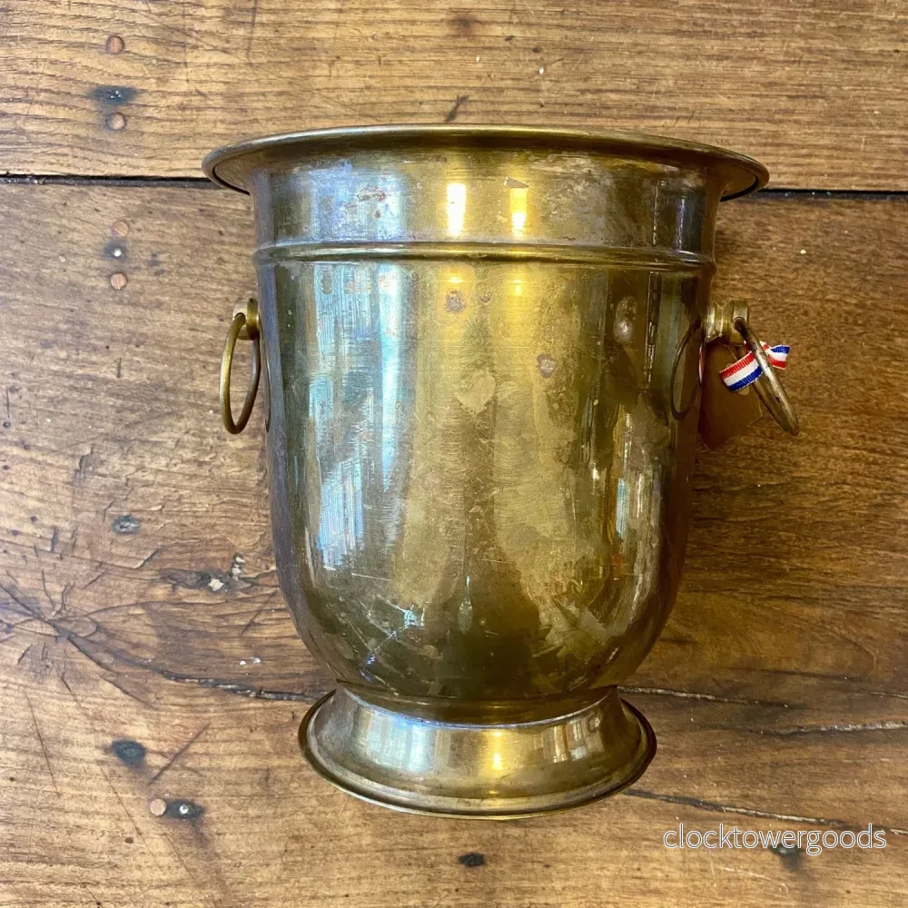 Vintage French Champagne Bucket Vintage French Champagne Bucket