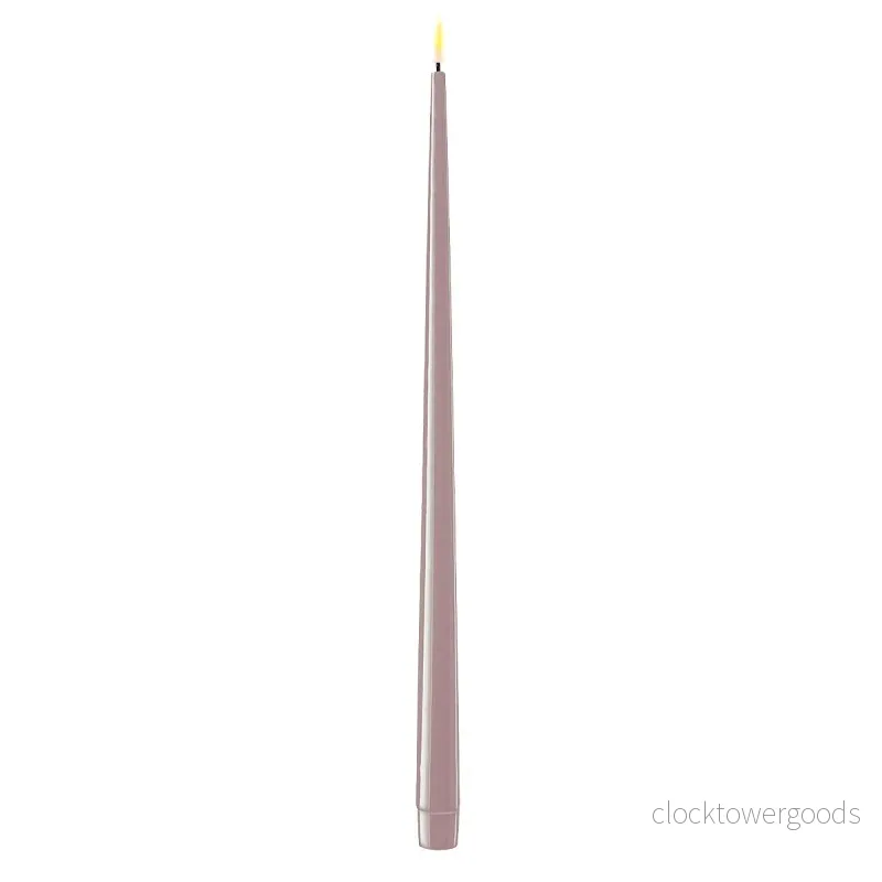 Deluxe kronljus 2-pack, Blank Rosa, 38cm