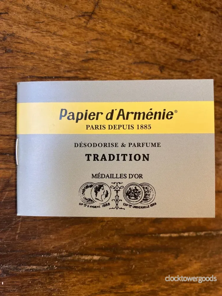 Papier d’Arménie – Tradition”