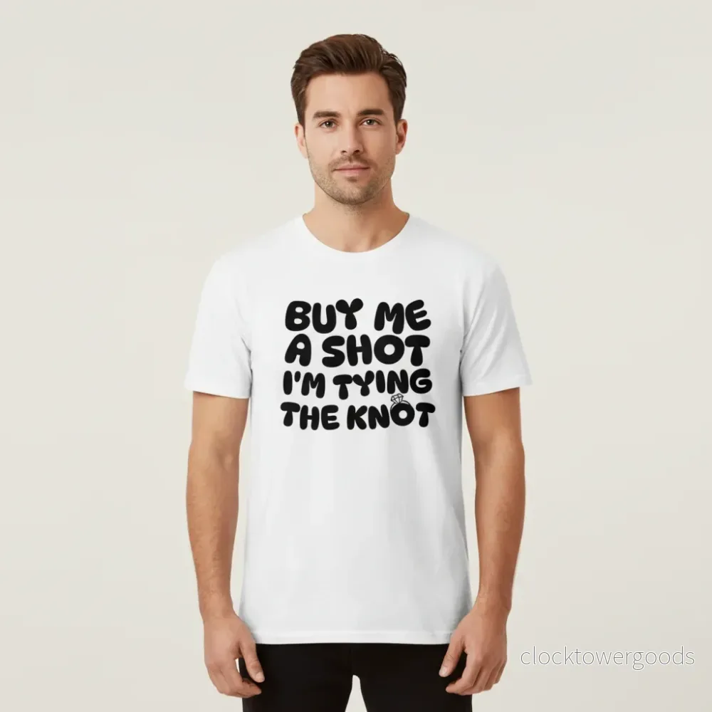 Buy Me a Shot I’m Tying The Knot T-shirt – Svensexa