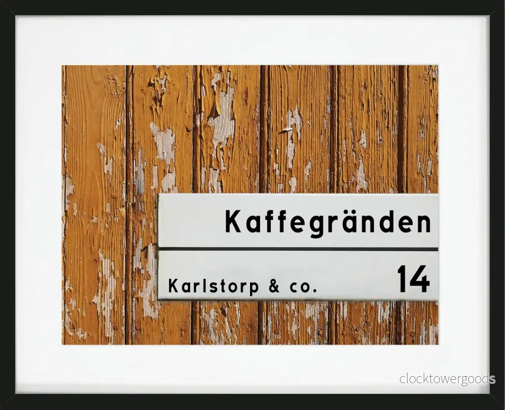 Gatuskylt – Personlig Poster Gatuskylt – Personlig Poster