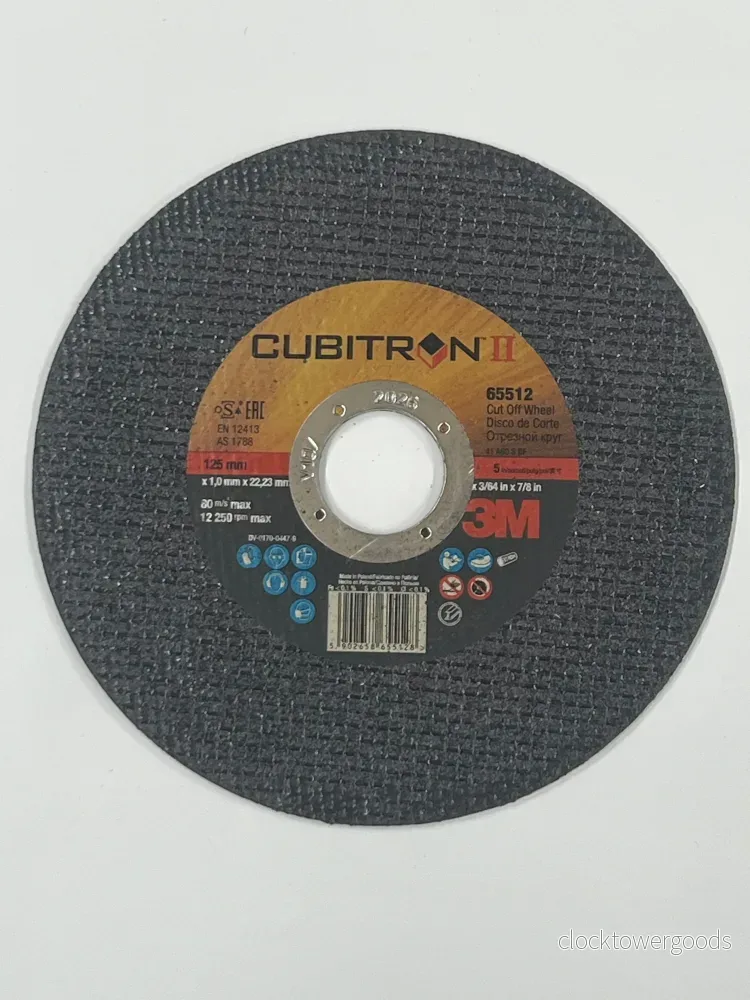 3M Cubitron II kapskiva 125x1x22,2mm 3M Cubitron II kapskiva 125x1x22,2mm