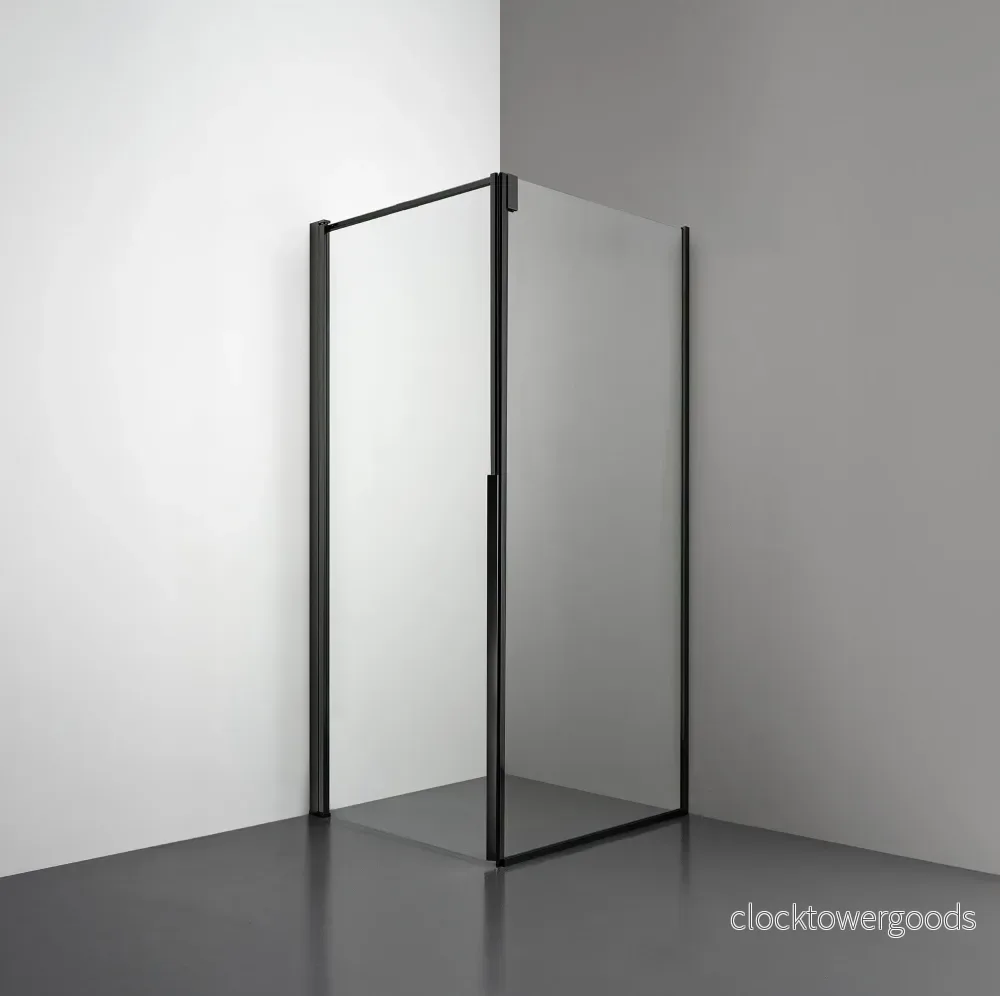 ROOH R3 Duschhörna Dörr + Vägg – Klart glas