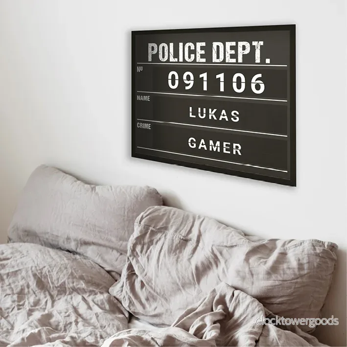 Mugshot – Personlig Poster Mugshot – Personlig Poster
