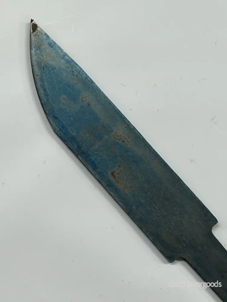 Knivbladsämne 80 mm Färdighärdat Oslipat - Bild 2