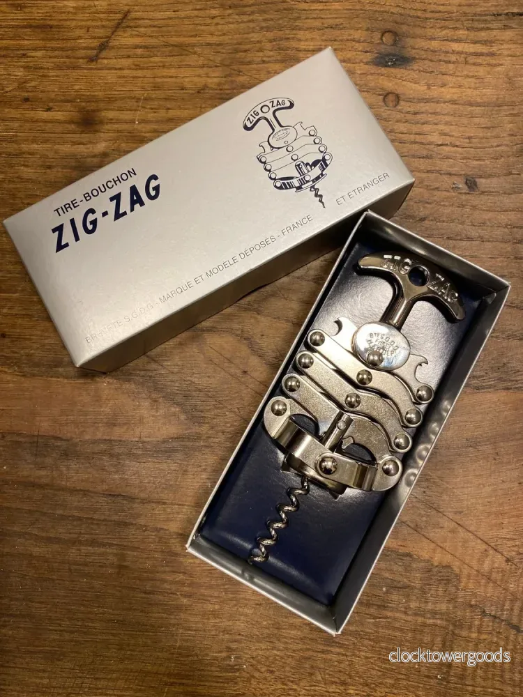 French Zig-Zag Corkscrew – Classic Bottle Opener French Zig-Zag Corkscrew – Classic Bottle Opener