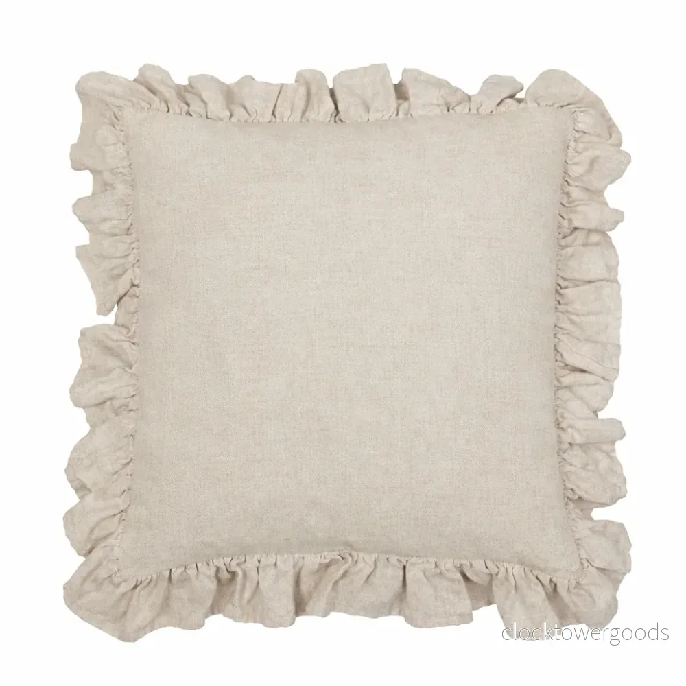 Vide Kuddfodral, Sand, 45x45cm