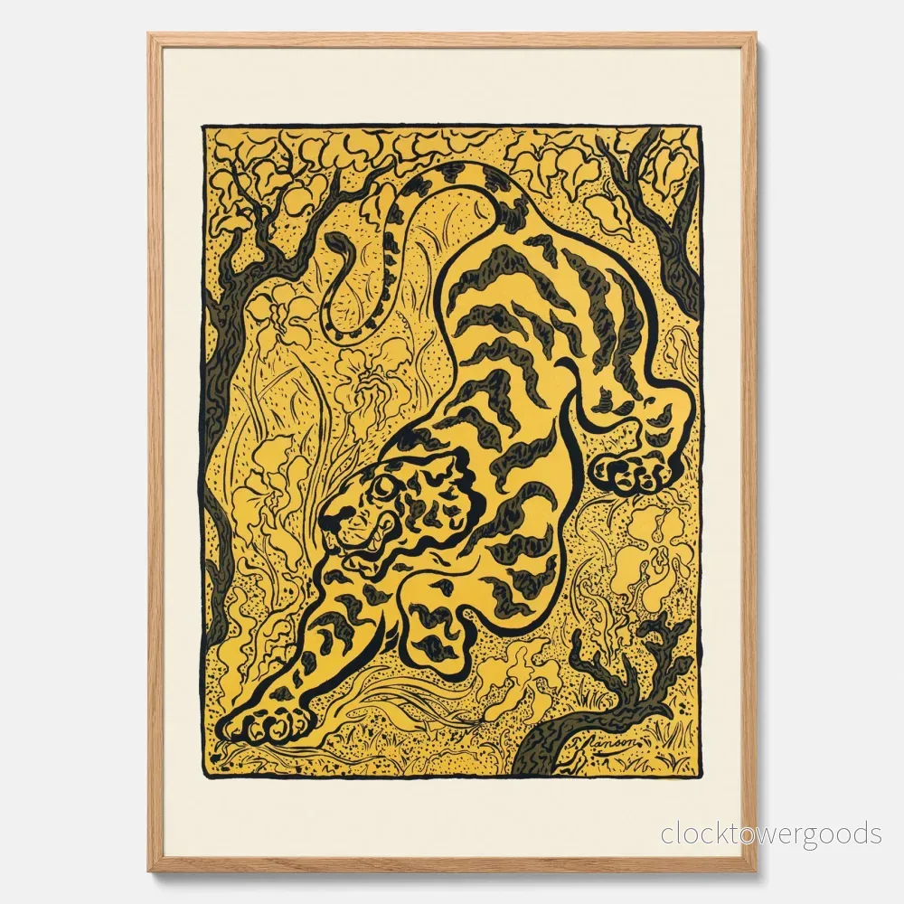 Tiger i djungeln poster Tiger i djungeln poster