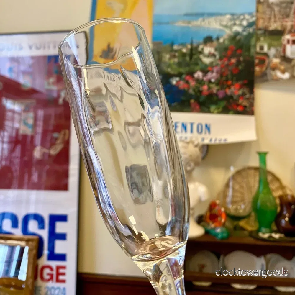 Set of 4 Vintage Champagne Flutes - Bild 2
