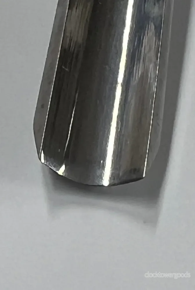 Träsniderijärn 75x14 mm – rak skölp P8/08 med kulhandtag - Bild 3